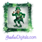 St Patrick’s Day Digital Scrapbook Frame (V5)