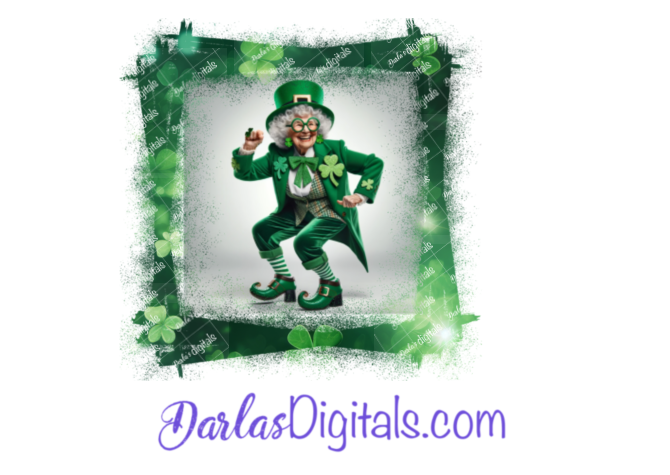 St Patrick’s Day Digital Frame(V4)